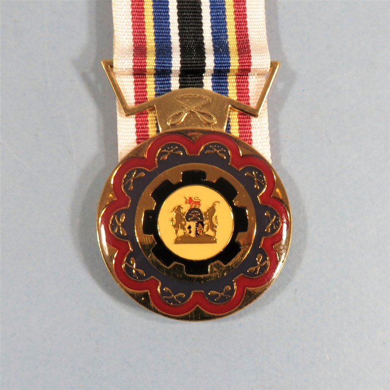 AFRIQUE DU SUD GAZANKULU MEDAILLE ETOILE DU MERITE DE LA POLICE 30 ANS SOUTH AFRICA MERIT STAR 30 YEARS MEDAL °