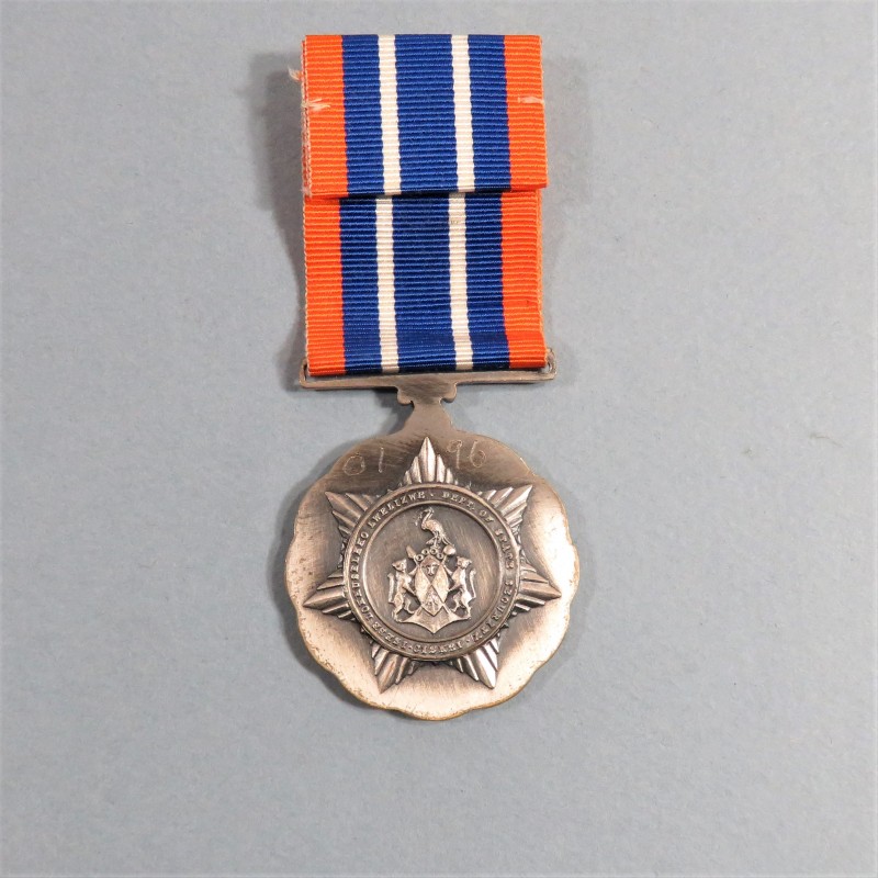 AFRIQUE DU SUD CISKEI MEDAILLE DE LA SECURITE DE L'ETAT SOUTH AFRICA STATE SECURITY SERVICE MEDAL NUMEROTEE °