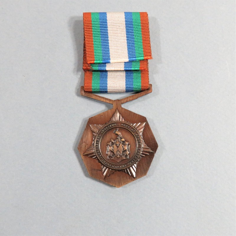 AFRIQUE DU SUD CISKEI MEDAILLE DE LA POLICE SECURITE DE L'ETAT 10 ANS SOUTH AFRICA DEPARTEMENT OF STATE SECURITY SERVICE MEDAL °