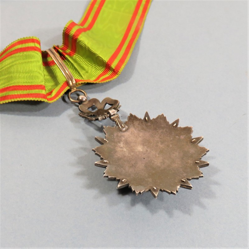 TUNISIE MEDAILLE DE COMMANDEUR DE L'ORDRE TUNISIEN DU NICHAN IFTIKHAR MUHAMMAD EL NACEUR 1906-1922