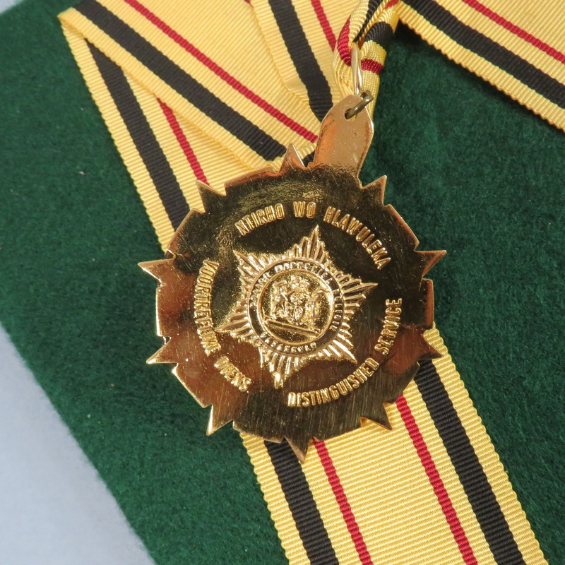 AFRIQUE DU SUD GAZANKULU MEDAILLE DE COMMANDEUR DE LA POLICE SOUTH AFRICA POLICE STAR FOR DISTINGUISED SERVICE MEDAL °