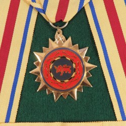 AFRIQUE DU SUD GAZANKULU MEDAILLE DE COMMANDEUR DE LA POLICE SOUTH AFRICA POLICE STAR FOR DISTINGUISED LEADERSHIP MEDAL °