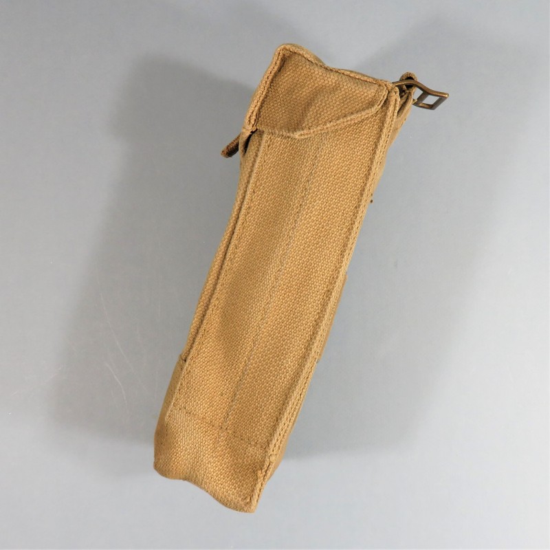 POUCH PORTE CHARGEURS CARTOUCHIERE ANGLAIS MODELE 1937 1944 POUR TRANSPORT DE MUNITIONS STEN FM BREN GRENADES MILLS