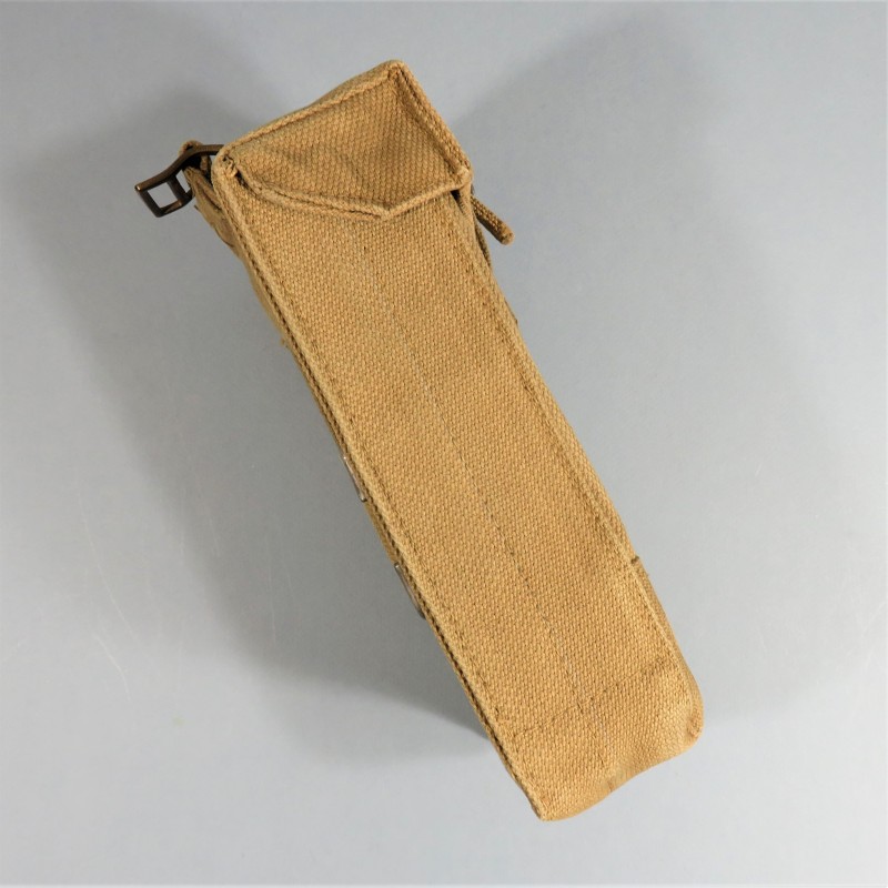 POUCH PORTE CHARGEURS CARTOUCHIERE ANGLAIS MODELE 1937 1944 POUR TRANSPORT DE MUNITIONS STEN FM BREN GRENADES MILLS