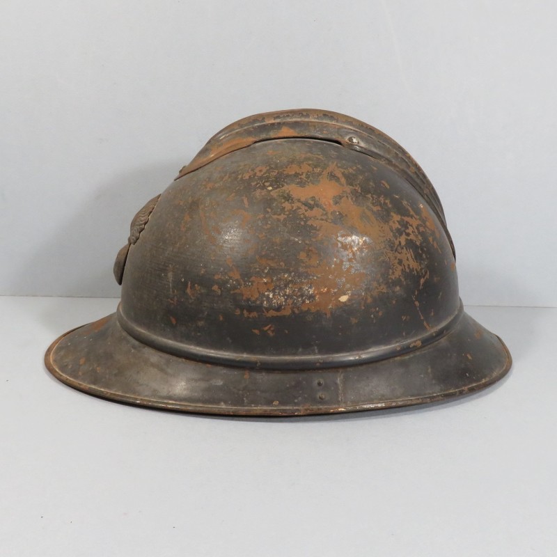 CASQUE ADRIAN MODELE 1915 INFANTERIE CAVALERIE LEGION POILUS DE LA GUERRE 1914 1918 FABRICANT LE JOUET PARIS