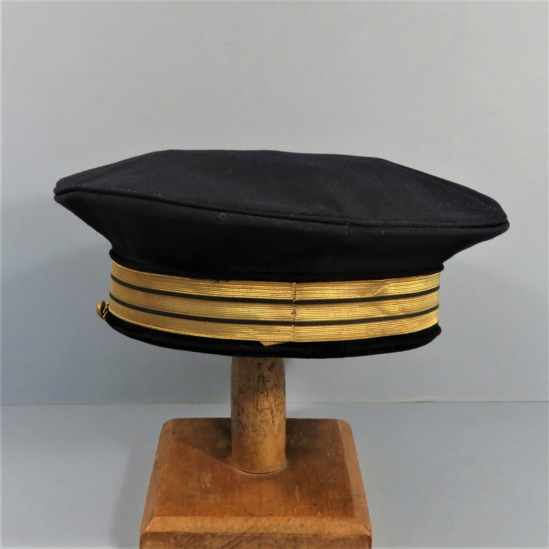 CASQUETTE ARMEE DE L'AIR CAPITAINE D'AVIATION ANNEES 1960 1970 TAILLE 56 MAITRE TAILLEUR BASE AERIENNE 117 A PARIS BA