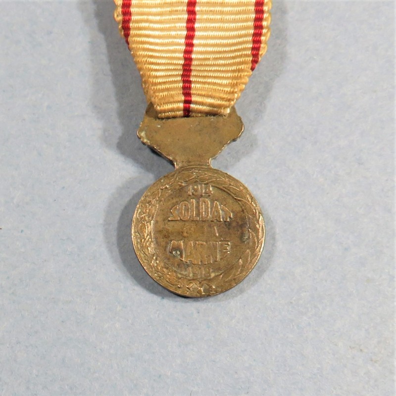 FRANCE REDUCTION DE LA MEDAILLE DES SOLDATS DE LA MARNE 1914-1918 °