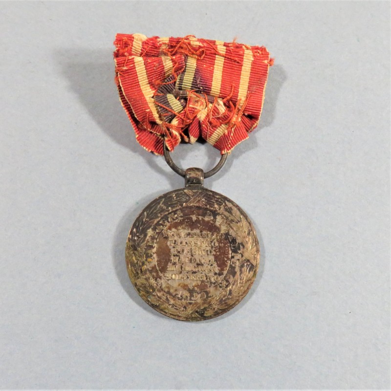 MEDAILLE DE LA CAMPAGNE D'ITALIE NAPOLEON III 1859 SECOND EMPIRE SIGNEE BARRE