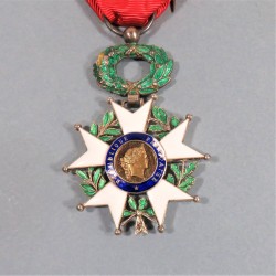 FRANCE MEDAILLE DE CHEVALIER DE L'ORDRE DE LA LEGION D'HONNEUR 5 ème REPUBLIQUE EN ARGENT