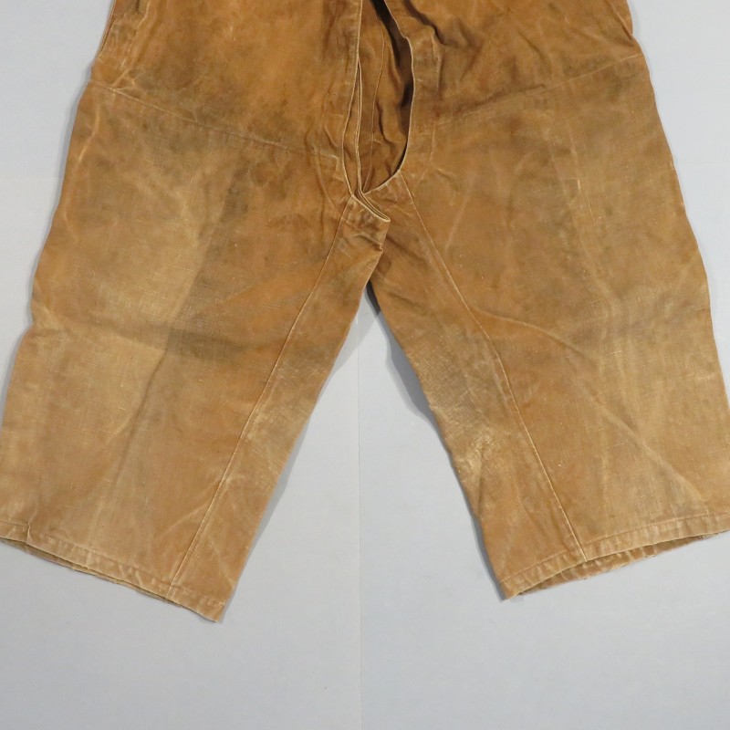 PANTALON CUISSARD OU SURPANTALON MILITAIRE FRANCAIS TROUPE MOTORISEES RCC ET CAVALERIE 1940 1950