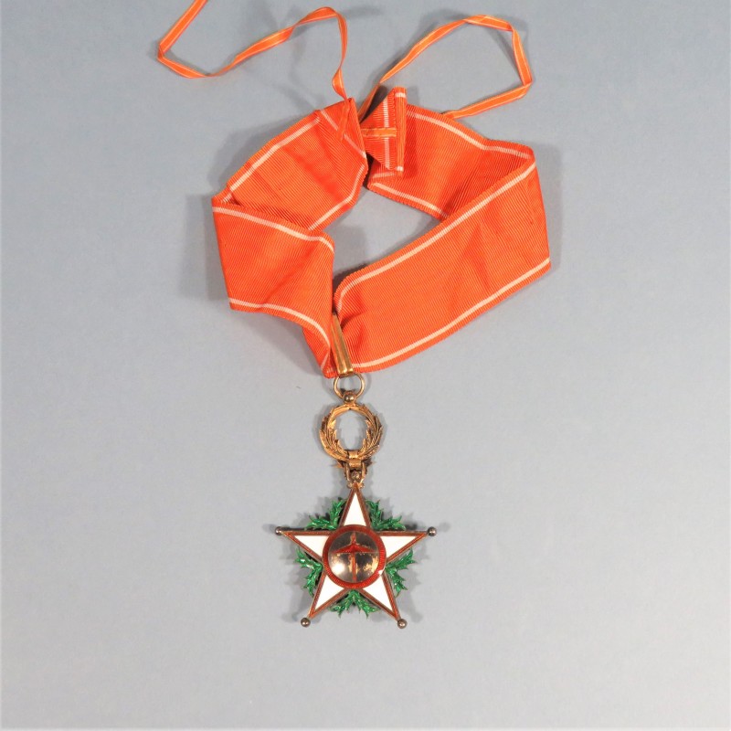 MAROC MEDAILLE DE COMANDEUR DE L'ORDRE DU OUISSAM ALAOUITE WISSAM ORDER OF MOROCCO COMMANDER MEDAL