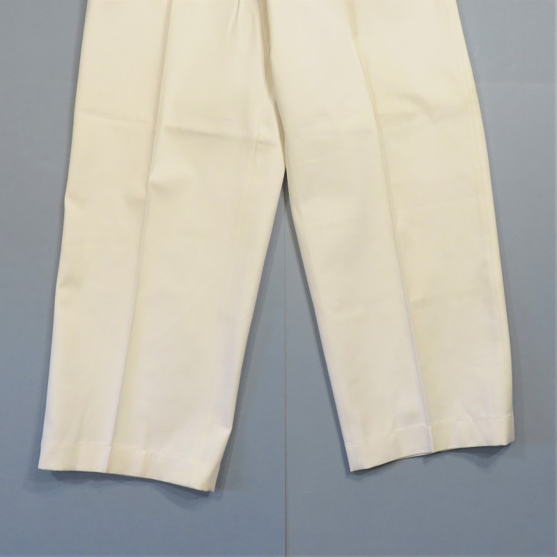 PANTALON MODELE 1939 EN TOILE BLANCHE ARMEE D'AFRIQUE SPAHIS MEHARISTES TIRAILLEURS LEGION ETRANGERE