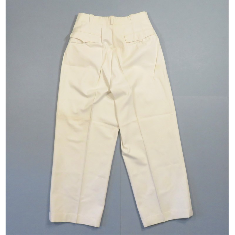 PANTALON MODELE 1939 EN TOILE BLANCHE ARMEE D'AFRIQUE SPAHIS MEHARISTES TIRAILLEURS LEGION ETRANGERE