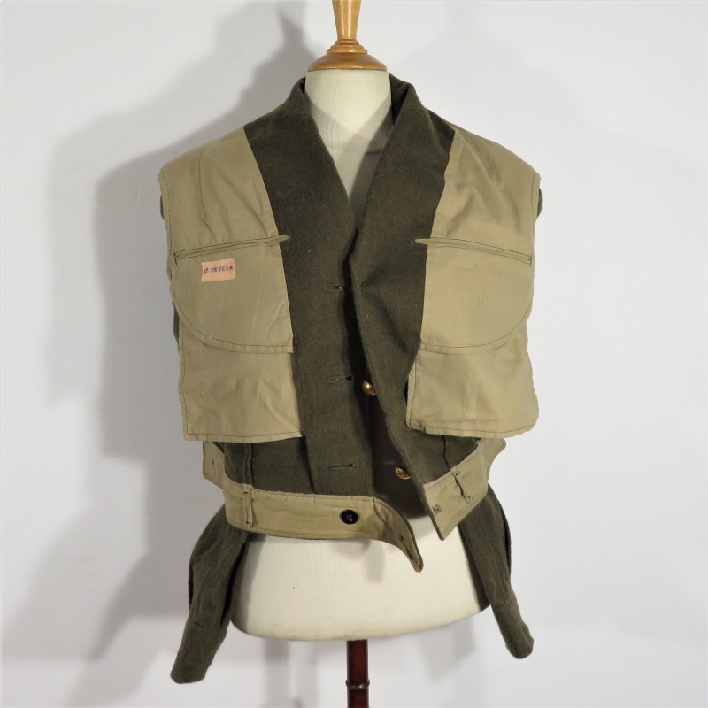 UNIFORME MODELE 1946 TOUTES ARMES BOUTONS LISSES TIRAILLEURS VESTE BLOUSON ET PANTALON 1947 - 1950 EFFETS DEJEUX