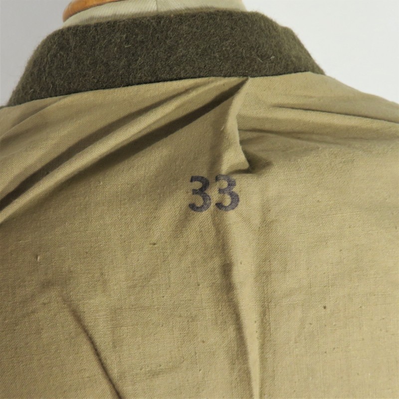 UNIFORME MODELE 1946 TOUTES ARMES BOUTONS LISSES TIRAILLEURS VESTE BLOUSON ET PANTALON 1947 - 1950 EFFETS DEJEUX