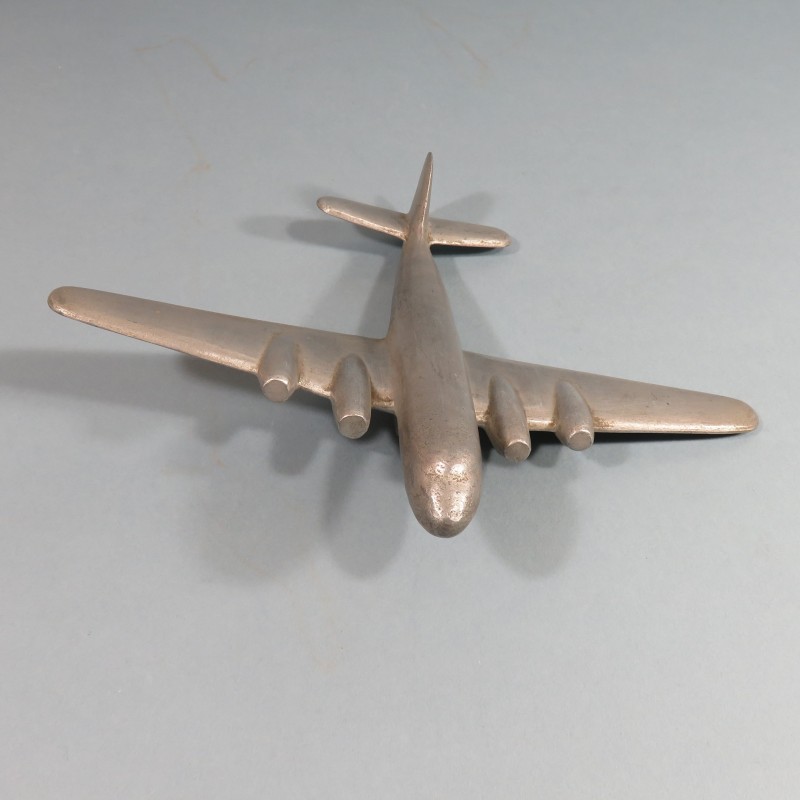 MAQUETTE EN ALUMINIUM AVION DOUGLAS DC 4  OU DC 6 USAAF