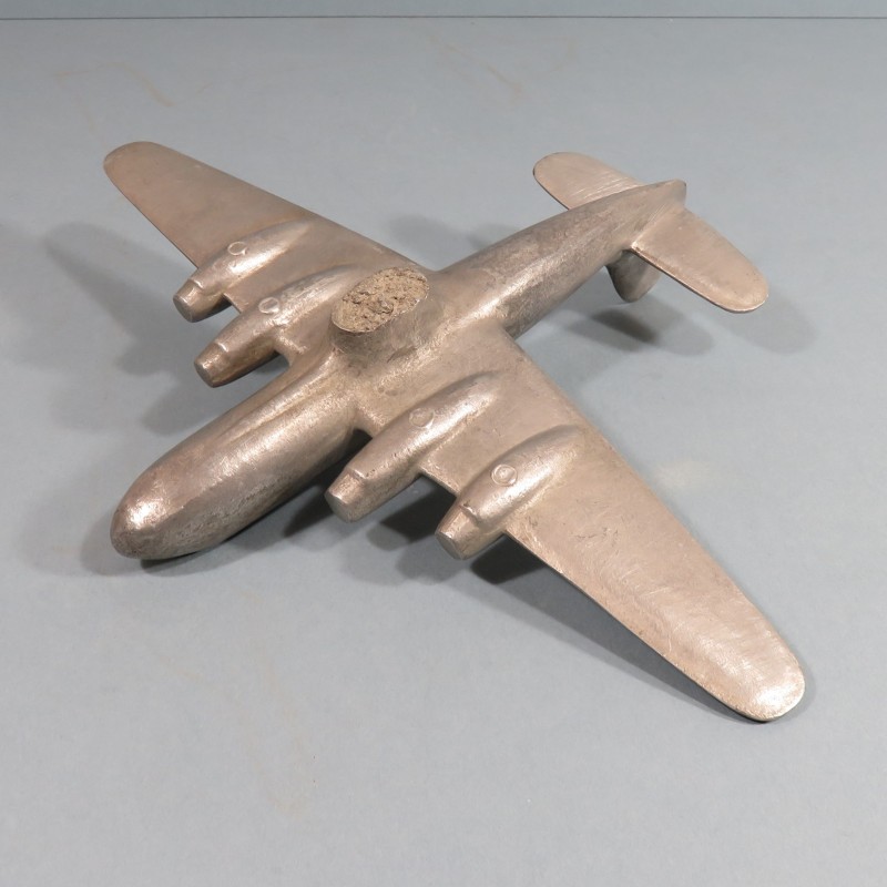 MAQUETTE EN ALUMINIUM AVION DOUGLAS DC 4  OU DC 6 USAAF