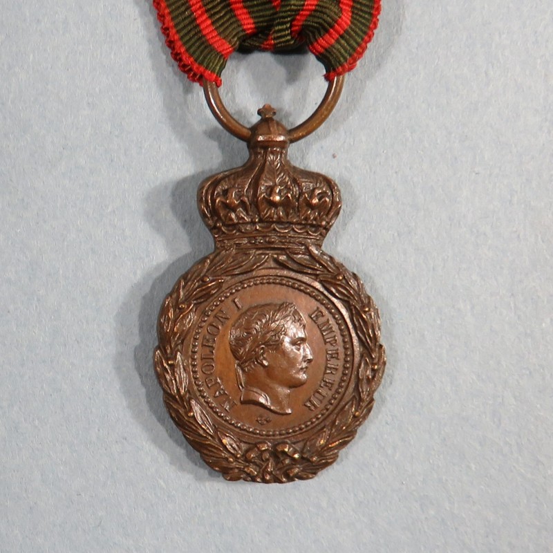 REDUCTION QUART DE TAILLE MEDAILLE DE STE HELENE NAPOLEON Ier 1821 A SES COMPAGNONS DE GLOIRE