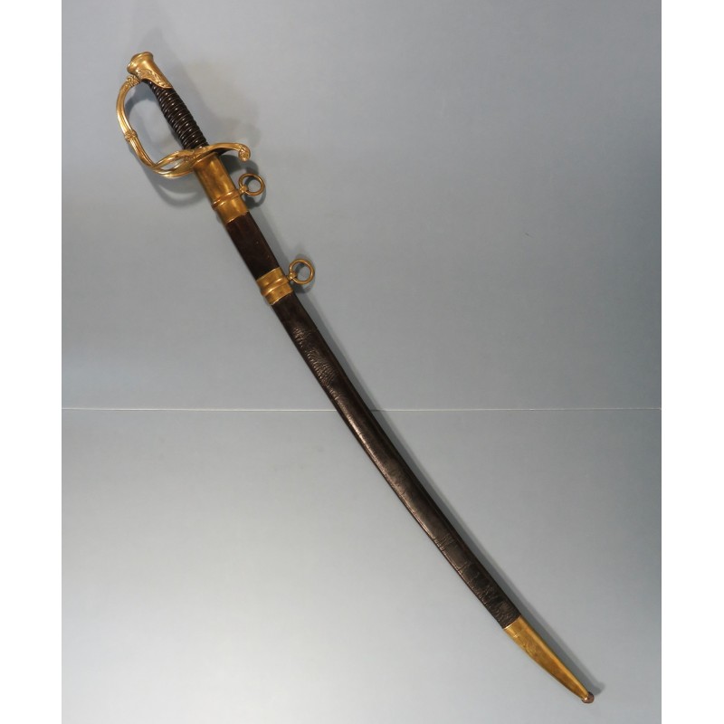 SABRE D'OFFICIER D'INFANTERIE MODELE 1821 OFFICIER D'INFANTERIE DE LIGNE OU GARDE NATIONALE