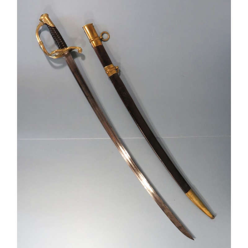 SABRE D'OFFICIER D'INFANTERIE MODELE 1821 OFFICIER D'INFANTERIE DE LIGNE OU GARDE NATIONALE