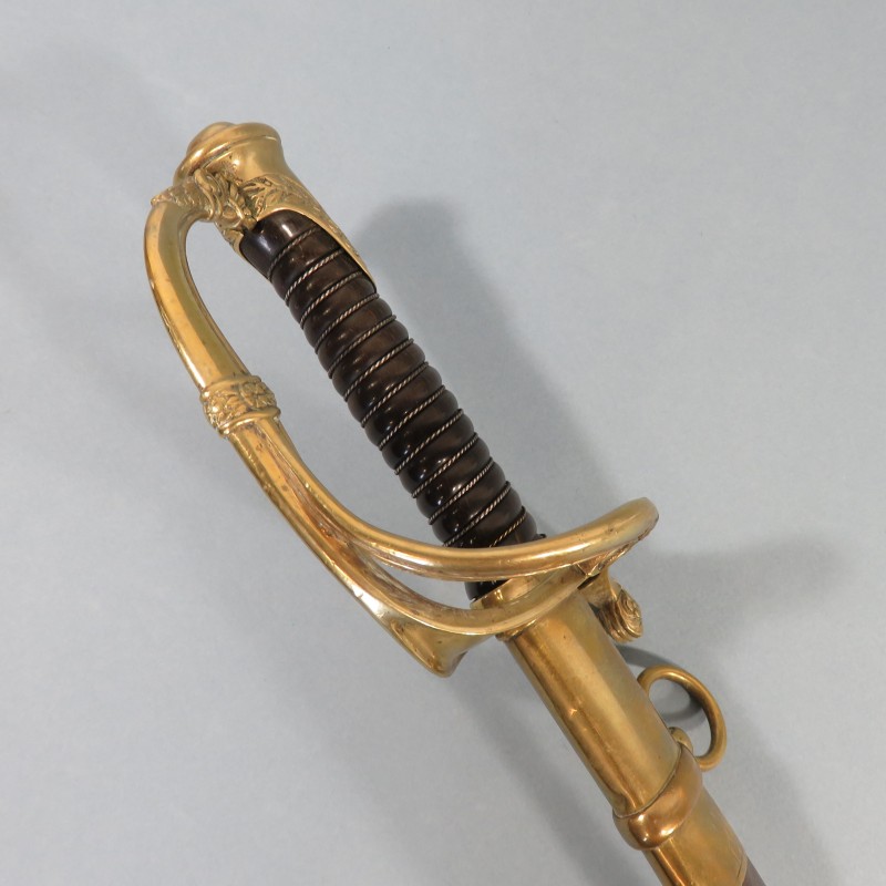 SABRE D'OFFICIER D'INFANTERIE MODELE 1821 OFFICIER D'INFANTERIE DE LIGNE OU GARDE NATIONALE