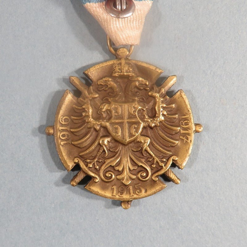 SERBIE MEDAILLE SERBE COMMEMORATIVE DE LA GRANDE GUERRE 1914-1918 WW1 SERBIA MEDAL