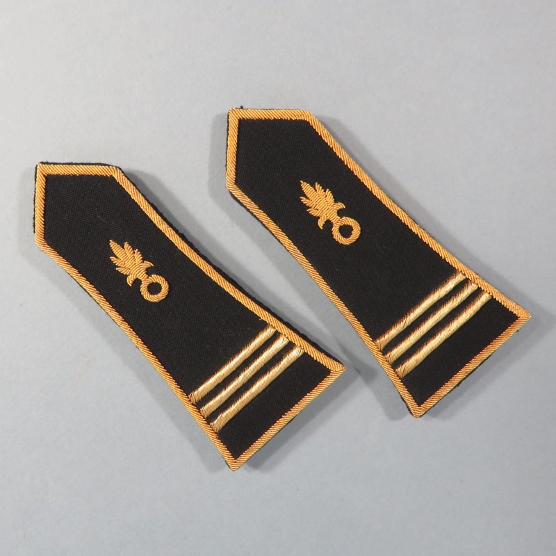 PAIRE D'EPAULETTES D'OFFICIER CAPITAINE DU REI REP REG LEGION ETRANGERE POUR LA TENUE DE GALA OU LE SPENCER