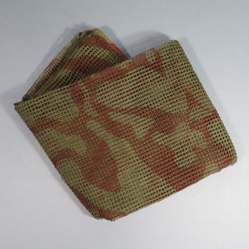 CHECHE FOULARD CAMOUFLEE ARMEE FRANCAISE FABRICATION PRECOCE INDOCHINE ALGERIE PARACHUTISTE LEGION TAP ANNEES 1950 1960