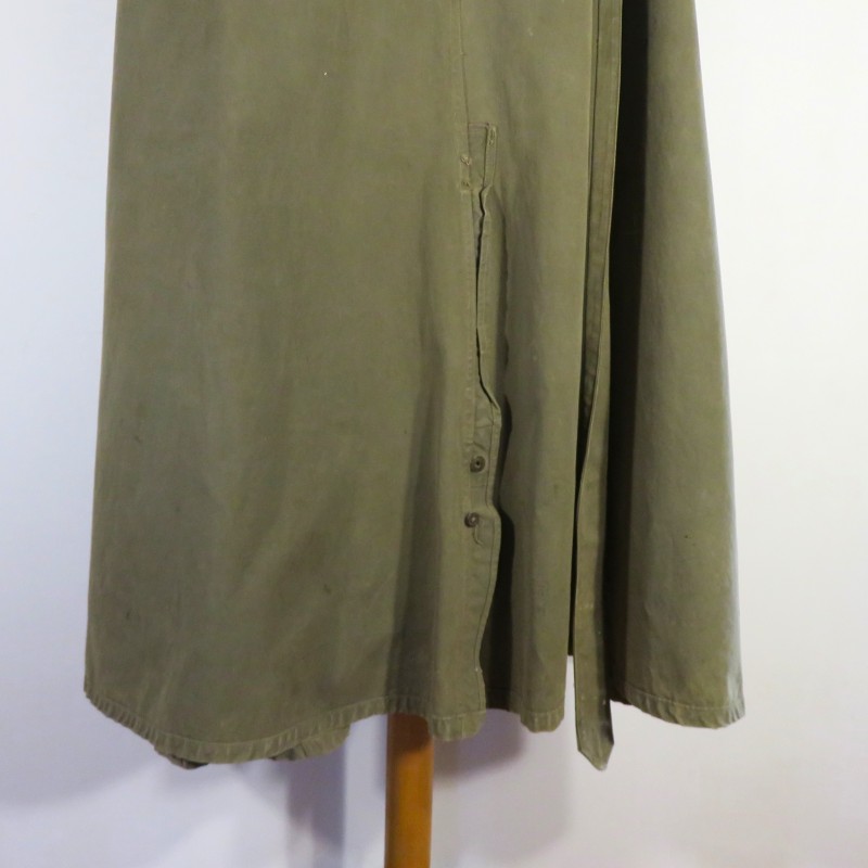 PONCHO CAPE SURTOUT MILITAIRE FABRICATION ANGLAISE OU US SECONDE GUERRE