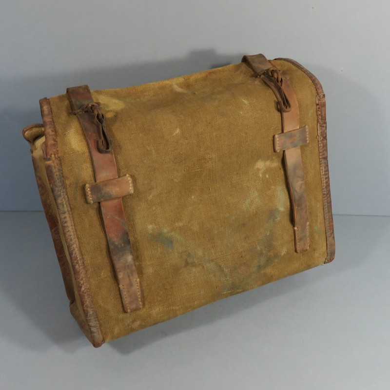 SAC INFERIEUR OU SAC ALLEGE MODELE 1935 JUS DE GRENIER A NETTOYER MATRICULE 405 EQUIPEMENT 1939 1940