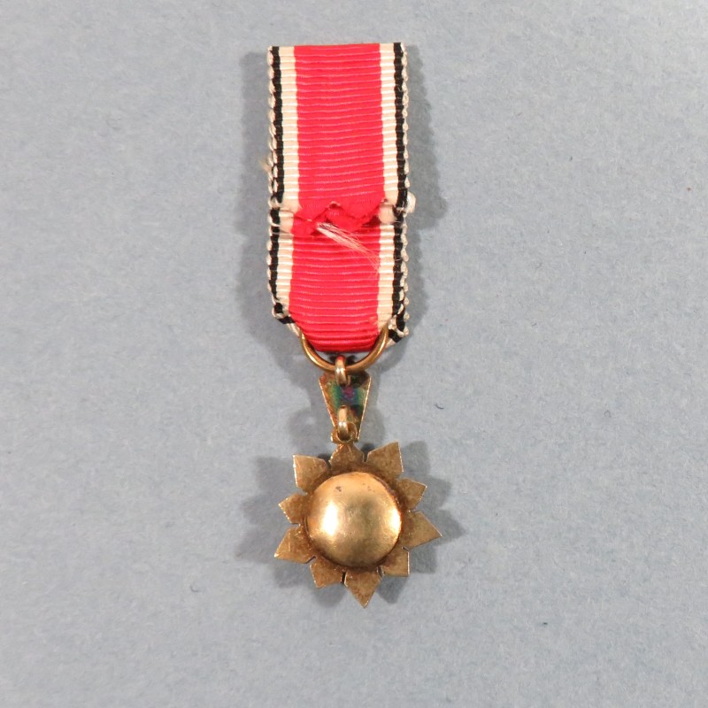 EGYPTE REDUCTION DE LA MEDAILLE DE CHEVALIER DE L'ORDRE DE L'INDEPENDANCE NISHAN AL ISTYKAL ORDER MEDAL °