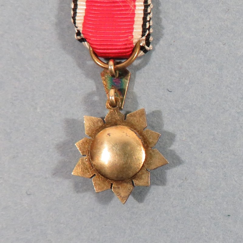 EGYPTE REDUCTION DE LA MEDAILLE DE CHEVALIER DE L'ORDRE DE L'INDEPENDANCE NISHAN AL ISTYKAL ORDER MEDAL °