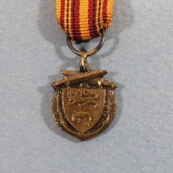 FRANCE REDUCTION DE LA MEDAILLE DE DUNKERQUE 1940 OPERATION DYNAMO FRENCH WW2 MEDAL °