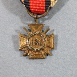 ALLEMAGNE REDUCTION DE LA MEDAILLE ALLEMANDE CROIX DE HINDENBURG D'HONNEUR ANCIENS COMBATTANT GUERRE 1914 1918