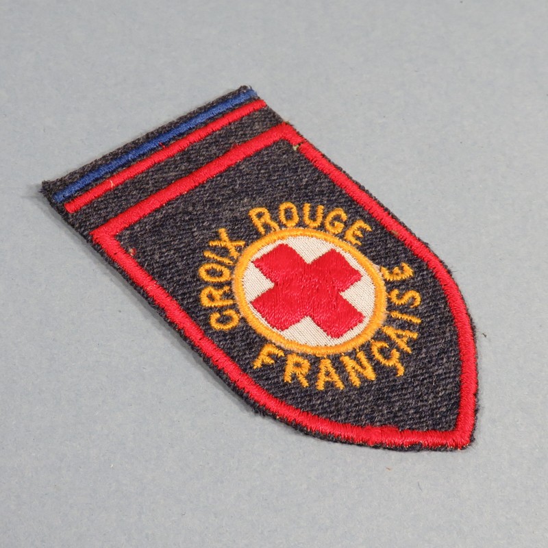 INSIGNE ET GRADE CRF DE LA CROIX ROUGE SERVICE DE SANTE INFIRMIERE AFAT AUXILIAIRES FEMININES DE L'ARMEE DE TERRE 1940 1945