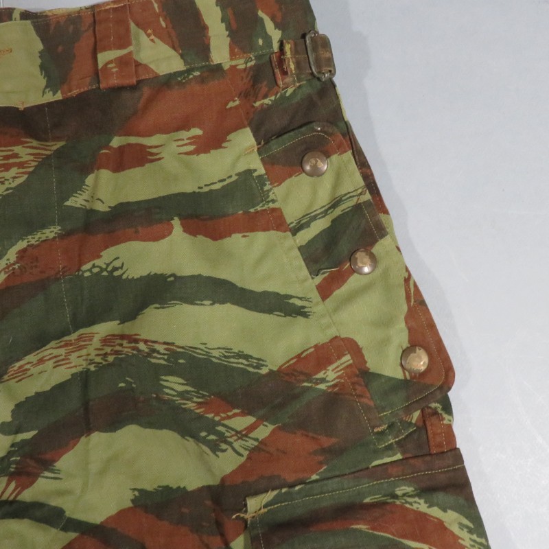 PANTALON DE TREILLI CAMOUFLE MODELE 1947-56 PARACHUTISTES ALGERIE LEGION ETRANGERE TAP TAILLE 41