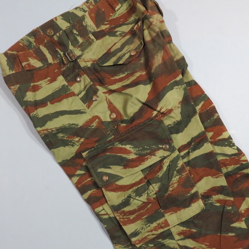 PANTALON DE TREILLI CAMOUFLE MODELE 1947-56 PARACHUTISTES ALGERIE LEGION ETRANGERE TAP TAILLE 41