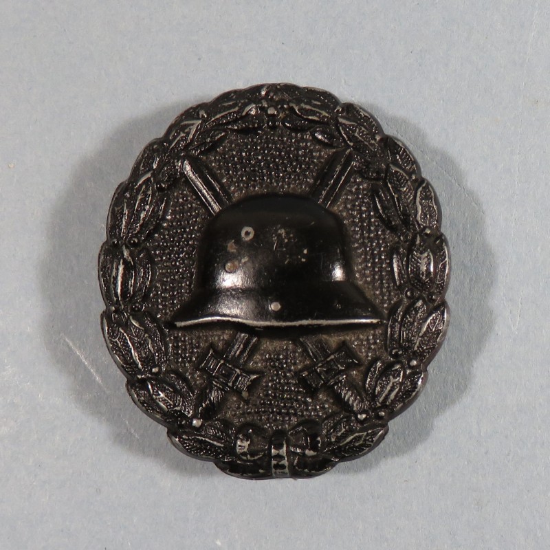 ALLEMAGNE INSIGNE NOIR DES BLESSES PREMIERE GUERRE BADGE DE POITRINE 1914 1918