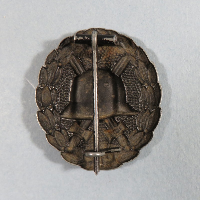 ALLEMAGNE INSIGNE NOIR DES BLESSES PREMIERE GUERRE BADGE DE POITRINE 1914 1918