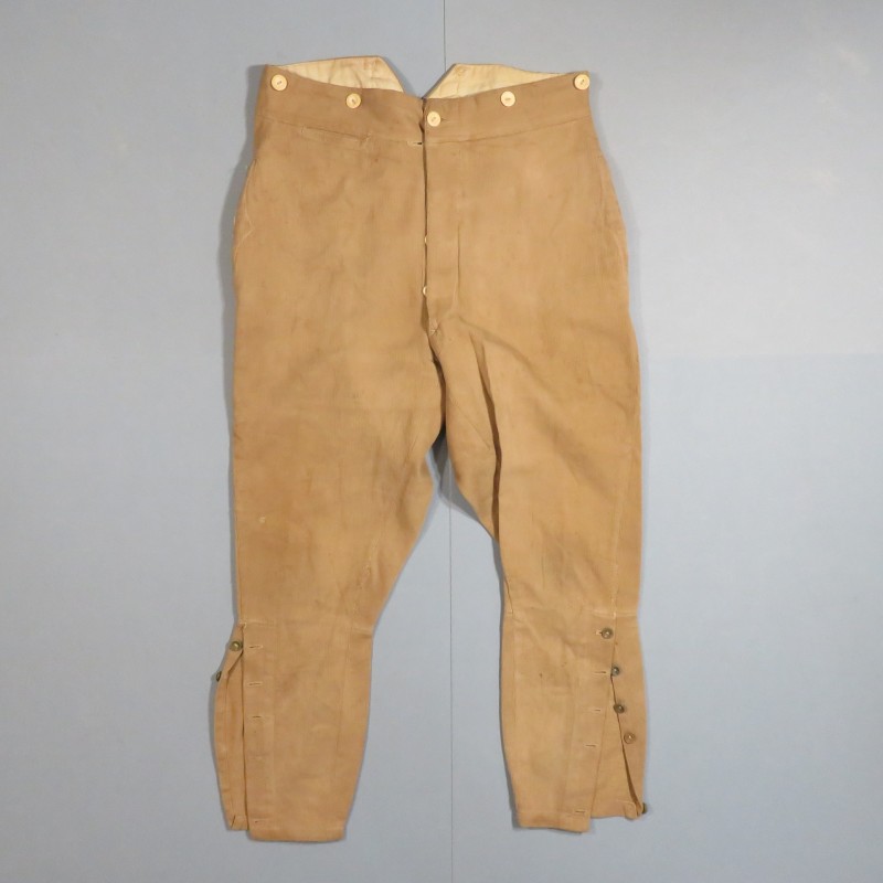 PANTALON CULOTTE TROUPE OU SOUS OFFICIERS TYPE 1915 OU 1920 DES TROUPES D'AFRIQUE ET COLONIALES TIRAILLEURS LEGION ETRANGERE