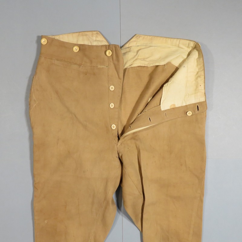 PANTALON CULOTTE TROUPE OU SOUS OFFICIERS TYPE 1915 OU 1920 DES TROUPES D'AFRIQUE ET COLONIALES TIRAILLEURS LEGION ETRANGERE