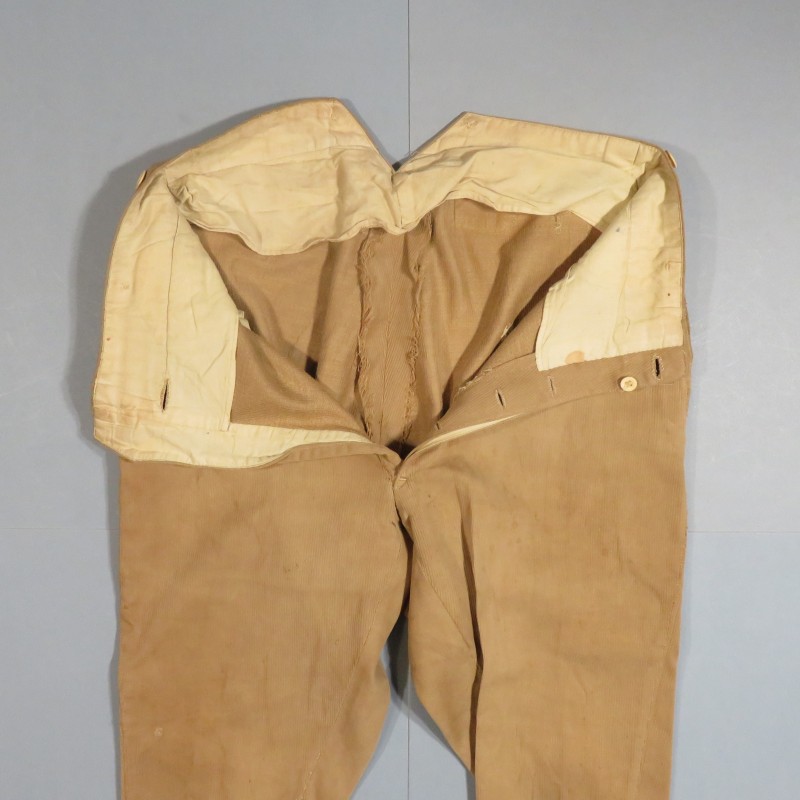 PANTALON CULOTTE TROUPE OU SOUS OFFICIERS TYPE 1915 OU 1920 DES TROUPES D'AFRIQUE ET COLONIALES TIRAILLEURS LEGION ETRANGERE