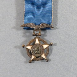 CHILI REDUCTION DE LA MEDAILLE DE CHEVALIER DE L'ORDRE DU MERITE CHILIAN MERIT ORDER MEDAL °