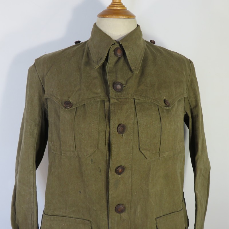 ESPAGNE VESTE OU SAHARIENNE TROPICALE MODELE 1943 POUR LE MAROC SPAIN UNIFORM MOROCCO SAHARA