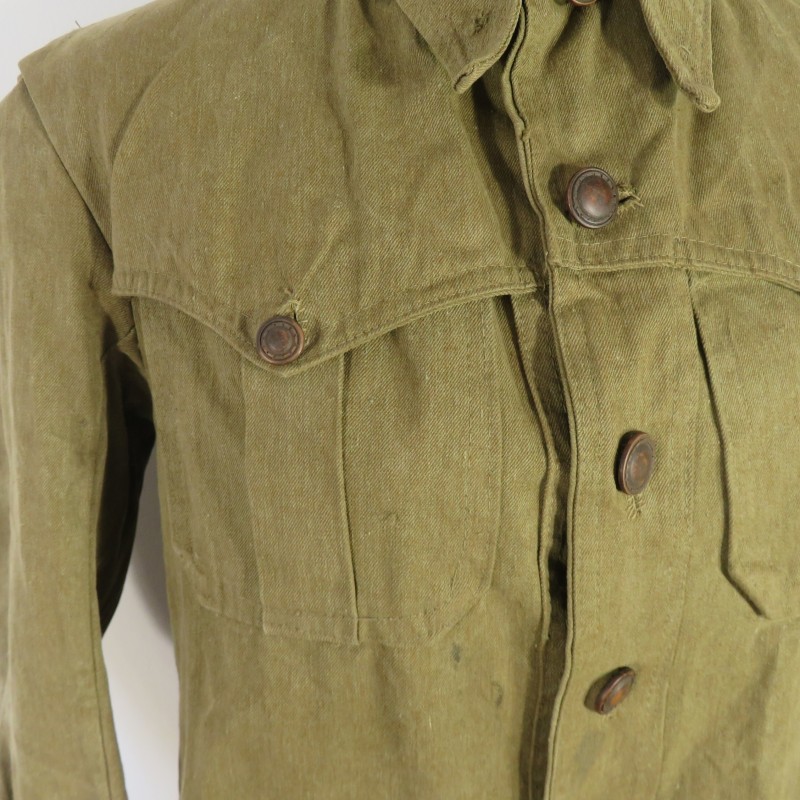 ESPAGNE VESTE OU SAHARIENNE TROPICALE MODELE 1943 POUR LE MAROC SPAIN UNIFORM MOROCCO SAHARA