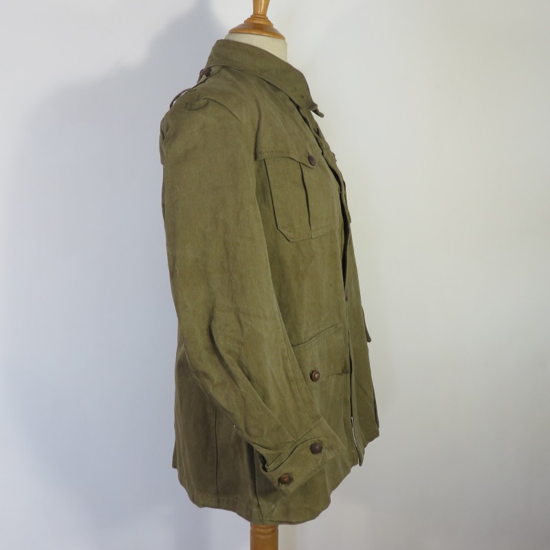 ESPAGNE VESTE OU SAHARIENNE TROPICALE MODELE 1943 POUR LE MAROC SPAIN UNIFORM MOROCCO SAHARA