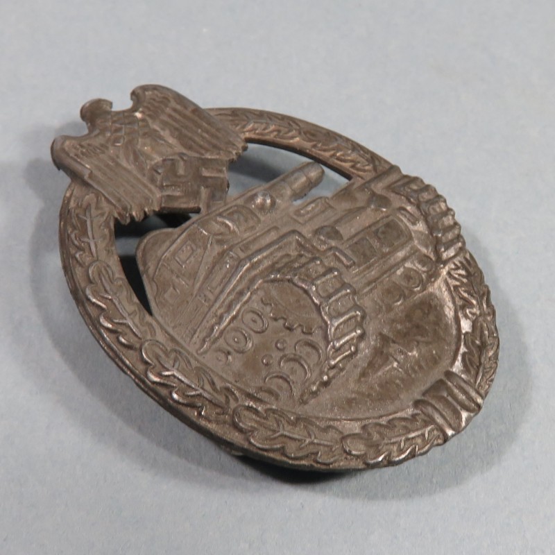 ALLEMAGNE INSIGNE DE COMBAT PANZER BADGE DE POITRINE ALLEMAND SECONDE GUERRE PANZERKAMPFABZEICHEN