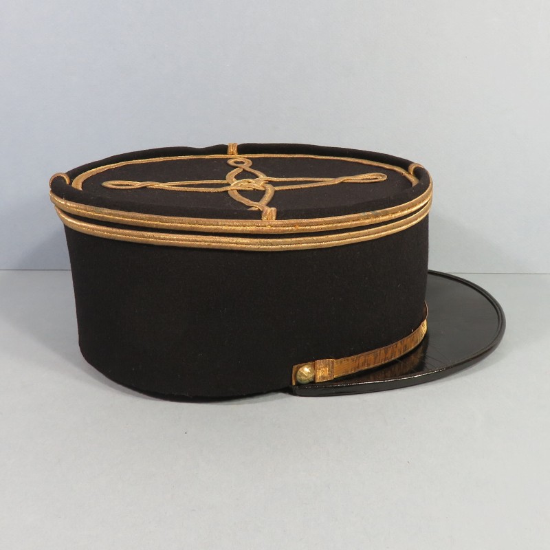 KEPI POLO LIEUTENANT D'ARTILLERIE MODELE 1910 - 1920 GRANDE TAILLE 59/60 FAB. LIAND A PARIS