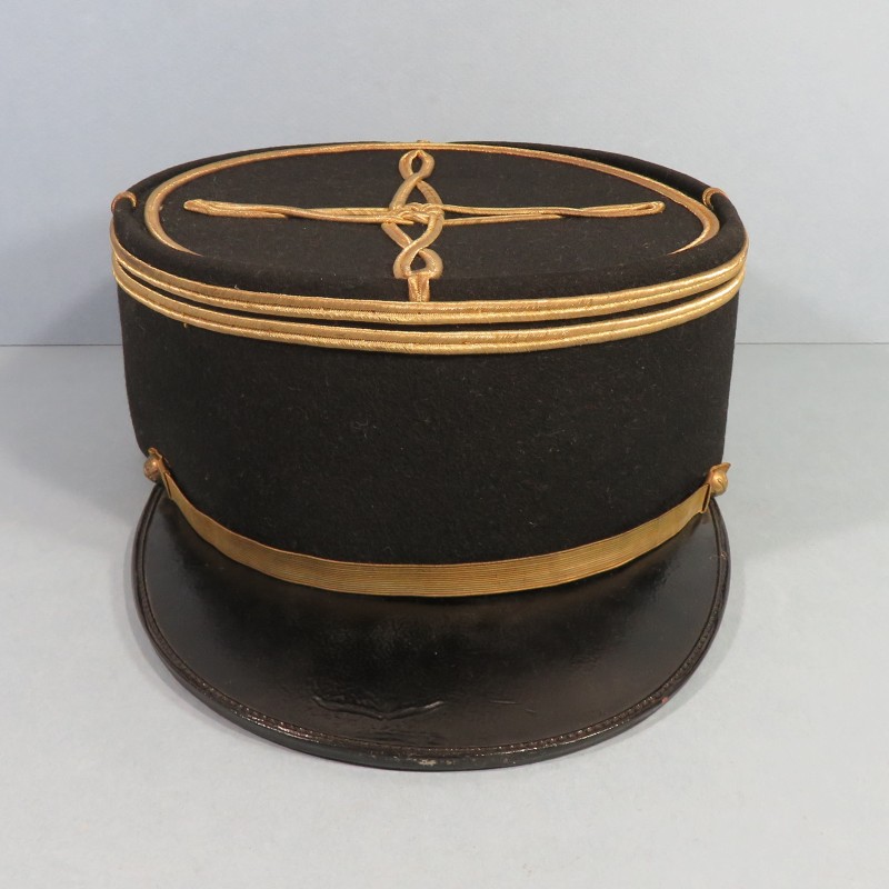 KEPI POLO LIEUTENANT D'ARTILLERIE MODELE 1910 - 1920 GRANDE TAILLE 59/60