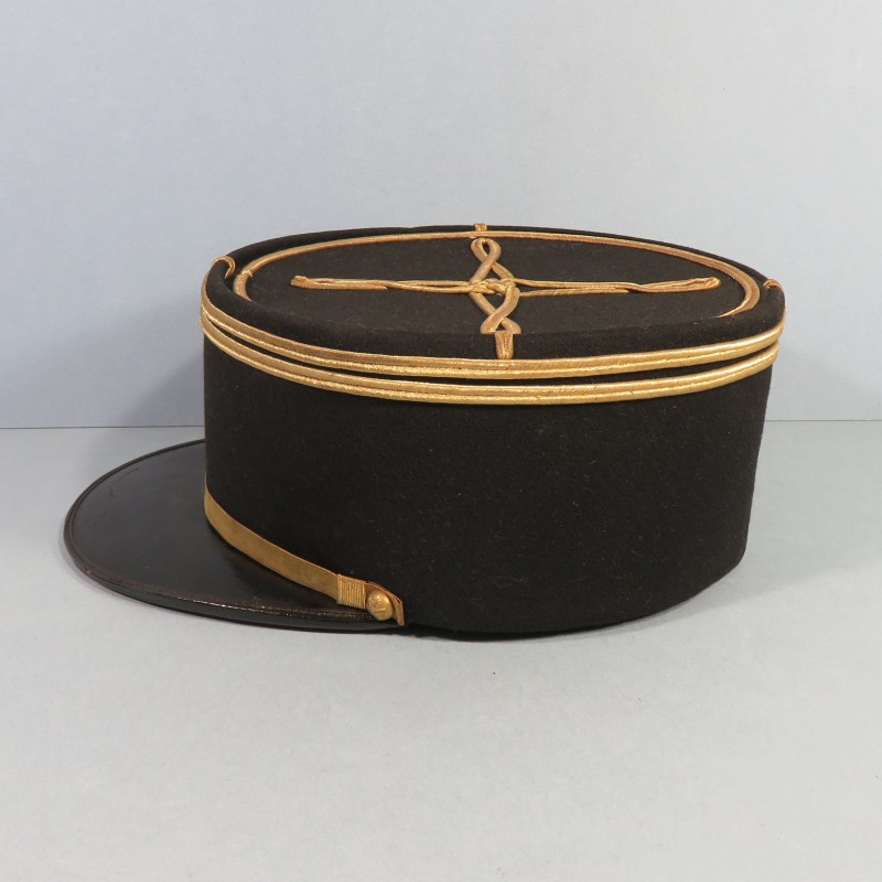 KEPI POLO LIEUTENANT D'ARTILLERIE MODELE 1910 - 1920 GRANDE TAILLE 59/60